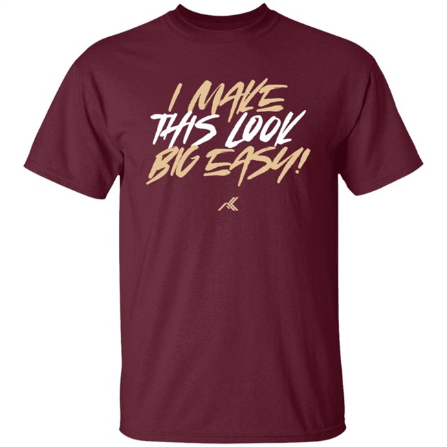 Alvin Kamara Merch Big Easy Tee Alvin Kamara Merch Big Easy Tee