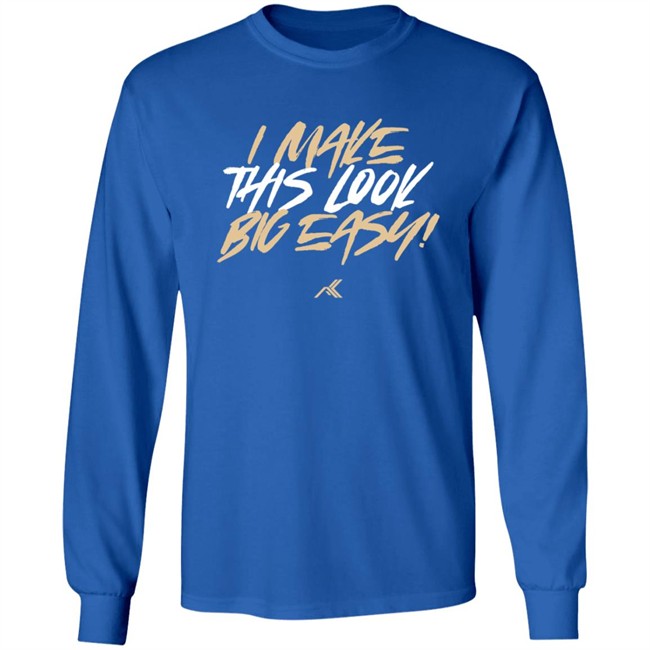 Alvin Kamara Merch Big Easy Tee Alvin Kamara Merch Big Easy Tee