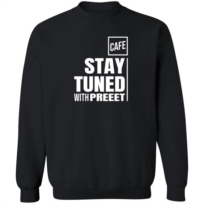 Cafe Shop Stay Tuned Tee Shirt Cafe Shop Stay Tuned Tee Shirt
