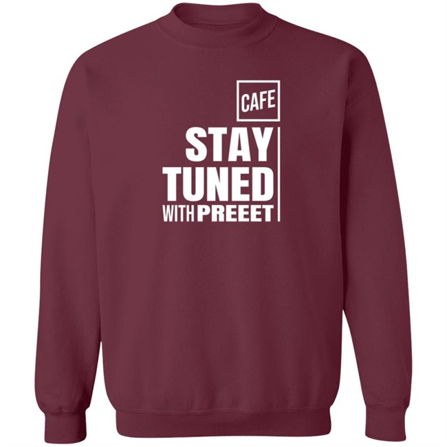 Cafe Shop Stay Tuned Tee Shirt Cafe Shop Stay Tuned Tee Shirt