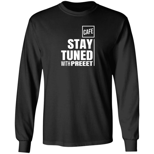 Cafe Shop Stay Tuned Tee Shirt Cafe Shop Stay Tuned Tee Shirt