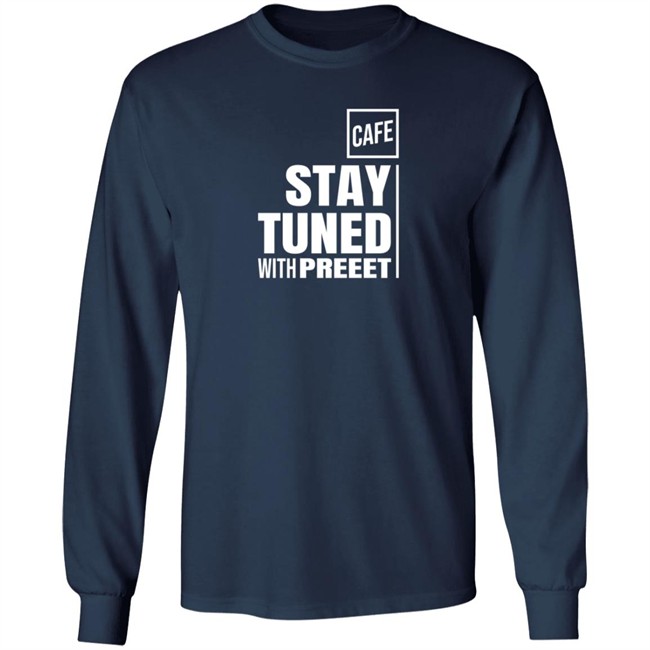 Cafe Shop Stay Tuned Tee Shirt Cafe Shop Stay Tuned Tee Shirt