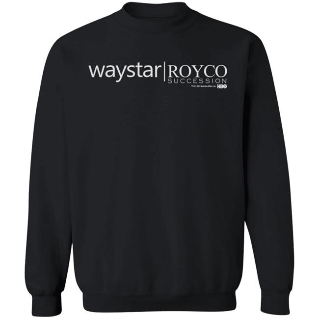 Waystar Royco Merch Hbo Shop Succession Waystar Royco Crewneck Sweatshirt