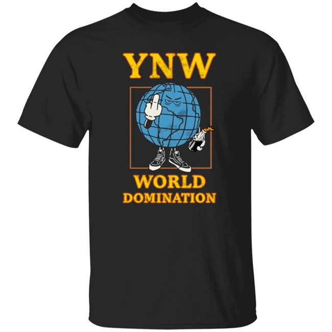 Ynw Melly Merch World Domination Tee Shirt