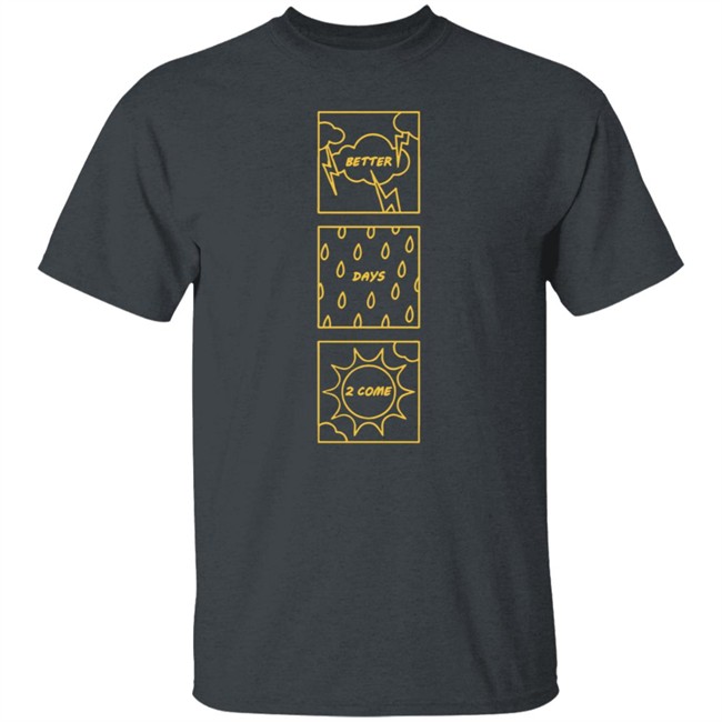 Alex Blesiv Merch Better Days Square Long Sleeve Tee Shirt Alex Blesiv Merch Better Days Square Long Sleeve Tee Shirt