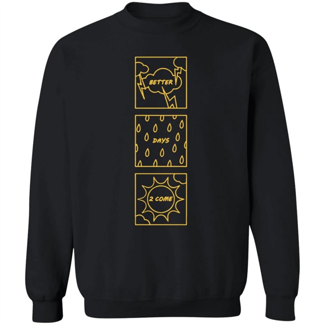 Alex Blesiv Merch Better Days Square Long Sleeve Tee Shirt Alex Blesiv Merch Better Days Square Long Sleeve Tee Shirt