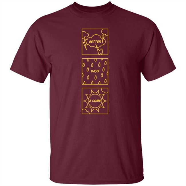 Alex Blesiv Merch Better Days Square Long Sleeve Tee Shirt Alex Blesiv Merch Better Days Square Long Sleeve Tee Shirt