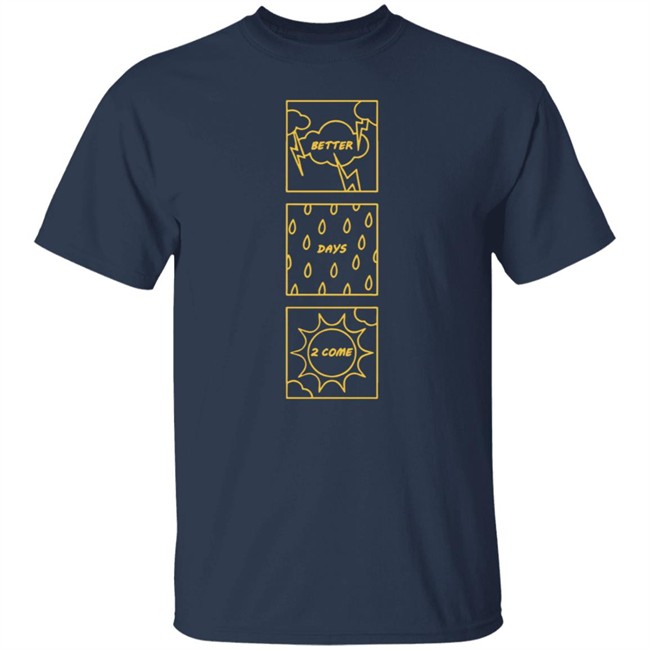 Alex Blesiv Merch Better Days Square Long Sleeve Tee Shirt Alex Blesiv Merch Better Days Square Long Sleeve Tee Shirt