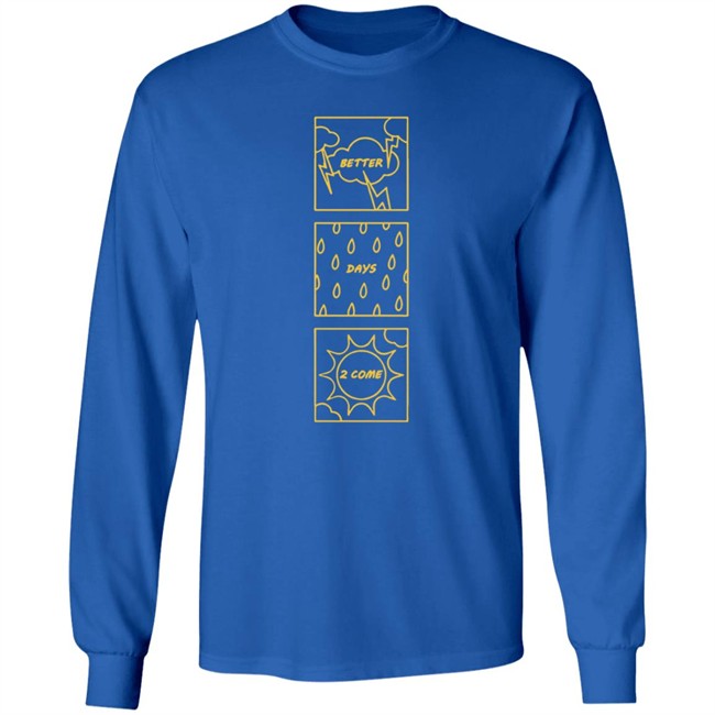 Alex Blesiv Merch Better Days Square Long Sleeve Tee Shirt Alex Blesiv Merch Better Days Square Long Sleeve Tee Shirt