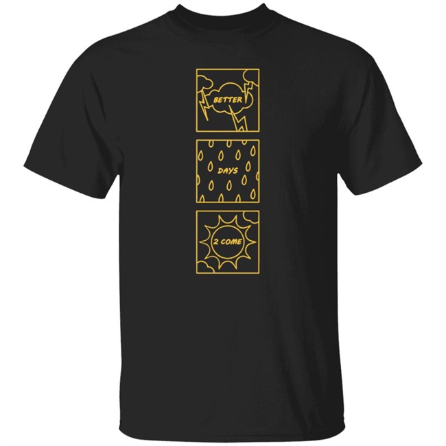 Alex Blesiv Merch Better Days Square Long Sleeve Tee Shirt Alex Blesiv Merch Better Days Square Long Sleeve Tee Shirt