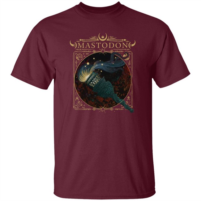 Mastodon Merch Medium Rarities Tee Shirt Mastodon Merch Medium Rarities Tee Shirt