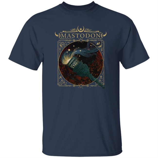 Mastodon Merch Medium Rarities Tee Shirt Mastodon Merch Medium Rarities Tee Shirt