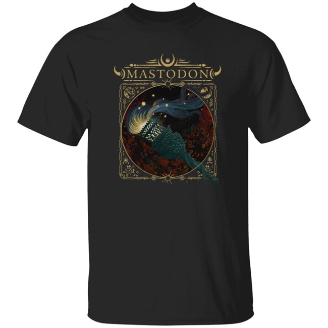 Mastodon Merch Medium Rarities Tee Shirt Mastodon Merch Medium Rarities Tee Shirt